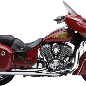 Dual Cut Slip-On Mufflers - Chrome