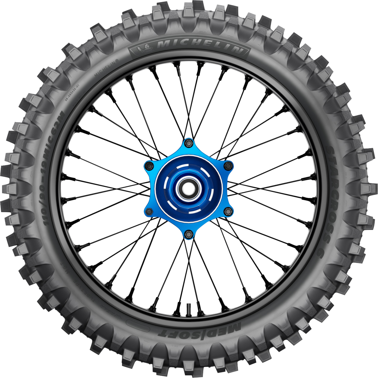 Tire - StarCross 6 Medium Soft - Rear - 110/100-18 - 64M