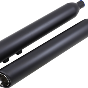 909 Twins Slip-On Mufflers - Tri-Glide - Black