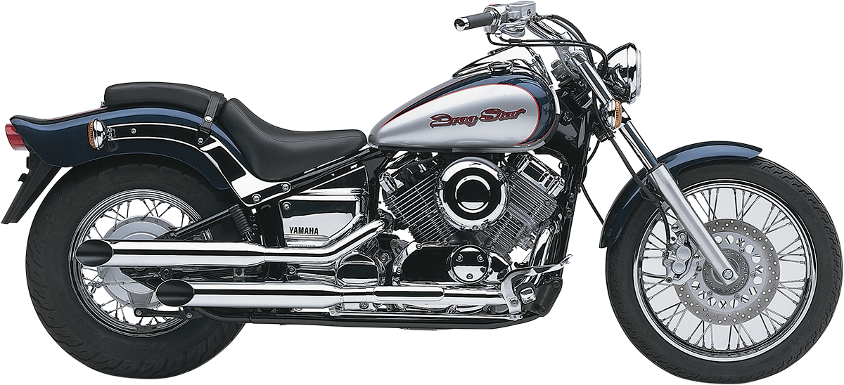 Classic Slashcut Slip-On Mufflers - V-Star 650