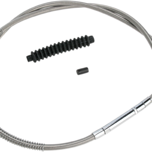 High-Efficiency Stainless Steel Clutch Cable for Harley-Davidson - +6" - '89-'06 Touring