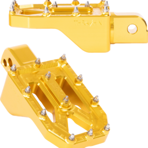Aggressor Foot Pegs - Rear - Gold - FL/FX '18-'25