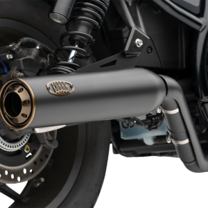 Bronze Tip Slip-On Muffler - Rebel