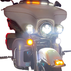 Windshield Trim - Sequential Turn Signals - Chrome
