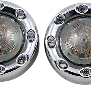Bullet Turn Signal JAE - Chrome - Smoke Lens