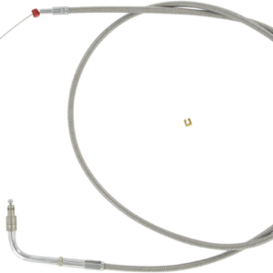 Stainless Steel Throttle Cable - +6" - '96-'07 Touring