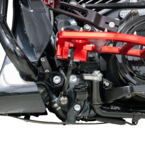 Skid Plate - Carbon Fiber/Gloss - With Black Brackets - FLHX/FLTRX