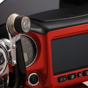 iOmount™ for Indian - Left Perch Mount - Chrome - Touring