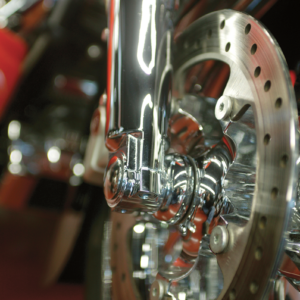 Axle Cap - Lower Fork Leg - Chrome
