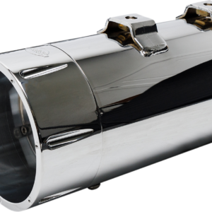 4-1/2" MK45 Performance Mufflers - Chrome Tracer
