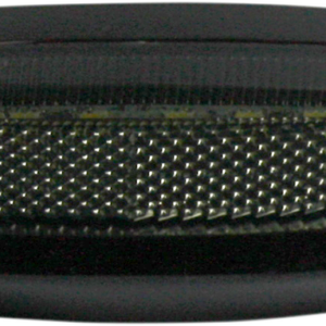 LED Front Fender Tip - Amber LED/Smoke Lens - Black