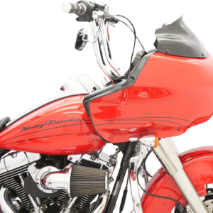 Sport Flare® Windshield - 8" - Black - '98-'13 FLTR