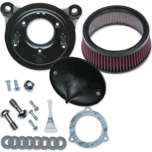Super Stock™ Stealth Air Cleaner Kit - Black