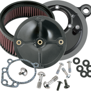 Super Stock™ Stealth Air Cleaner Kit - Black