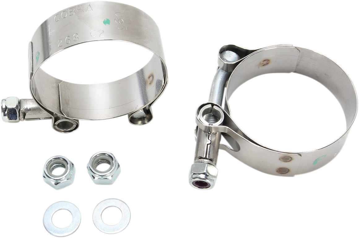 4" Slip-On Mufflers - Long - Scalloped - GL1800