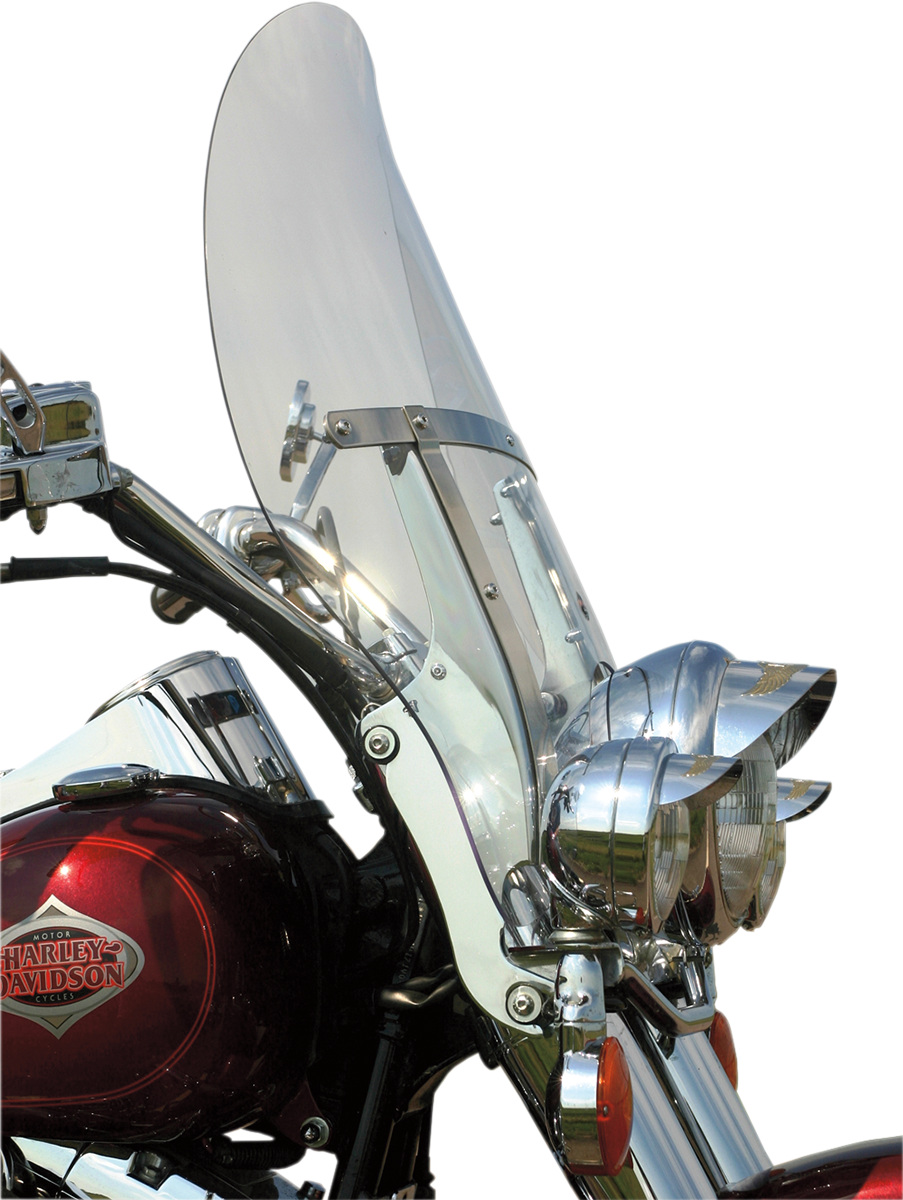 Billboard Flare® Windshield - 20" - Clear - '86-'25 FLRT/FLS
