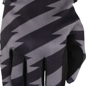 Stars & Bolts Stealth Gloves - Black/Gray - Large