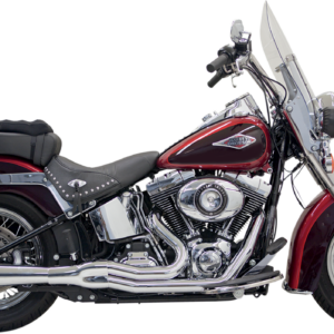 Mega Power Exhaust - Chrome - Short - FXS/FLS
