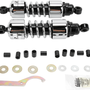 Shocks - 11.5" - 412 Cruiser Series - Chrome - Standard