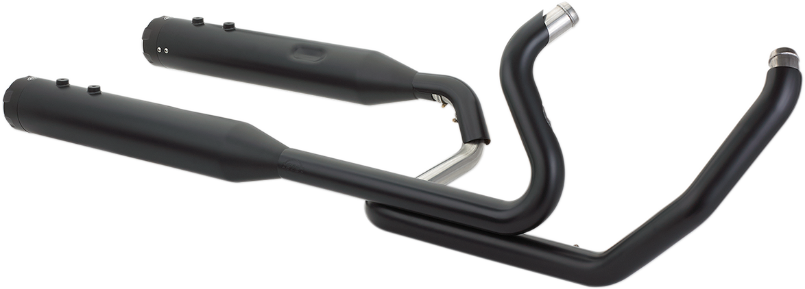 El Dorado Dual Exhaust System - Black - Black Thruster