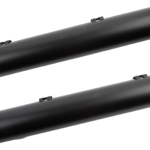 Dual Cut Slip-On Mufflers - Black