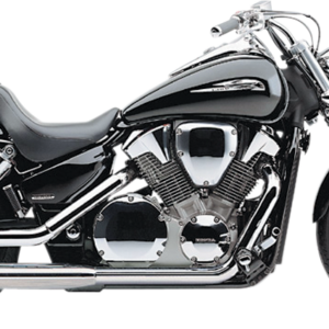 Slashcut Mufflers - Chrome - VTX1300