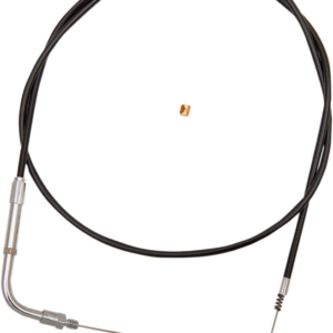 Black Vinyl Idle Cable - +6" Size - 41" Length
