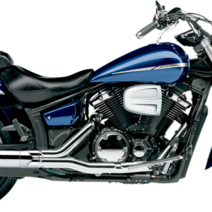 4" Slip-On Muffler - Scalloped Tip - Chrome - XVS1300 V-Star