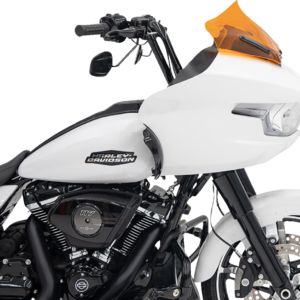 Kolor Flare® Windshield - 10" - Orange - '23-'25 FLTRX