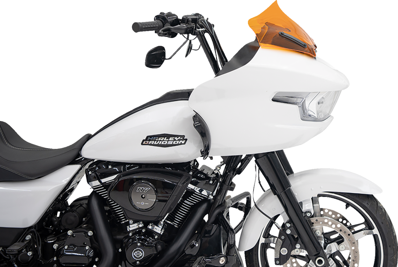Kolor Flare® Windshield - 10" - Orange - '23-'25 FLTRX