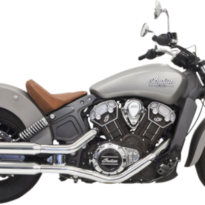 Slip-On Mufflers - 3" - Billet End Cap - Chrome