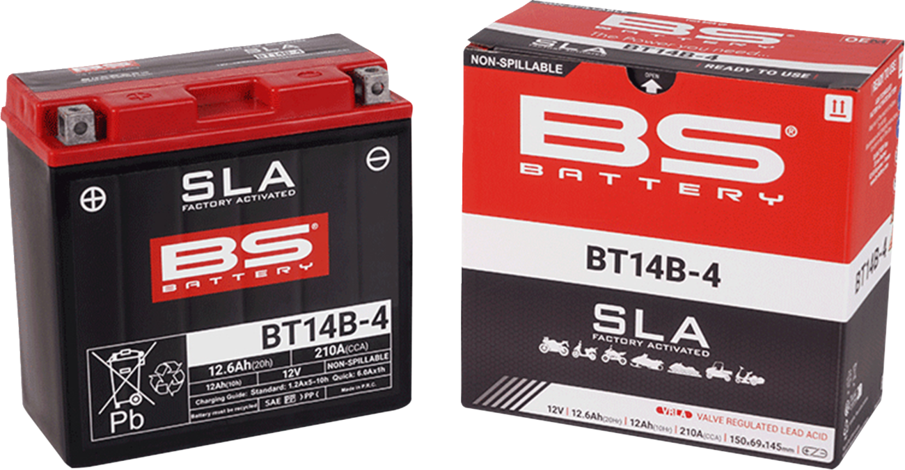 Battery - BT14B-4 (YT)
