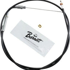 Black Vinyl Throttle Cable - +6" Size - 38" Length