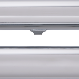 3" Slashcut Slip-On Mufflers - XL - Chrome