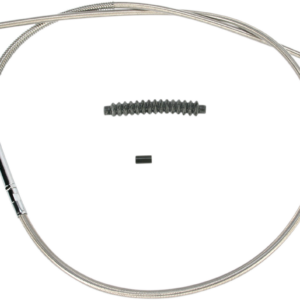 High-Efficiency Stainless Steel Clutch Cable for Harley-Davidson - +8" - '89-'06 Touring