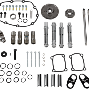 Camshaft Kit - 496 Gear Drive - Chrome Pushrod Tubes - M8