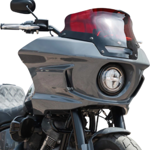 Kolor Flare® Windshield - 6" - Red - '22-'25 FXLRST