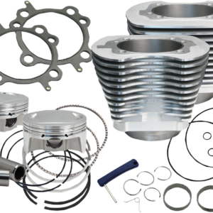 98" Big Bore Cylinder Kit - Silver - Twin Cam