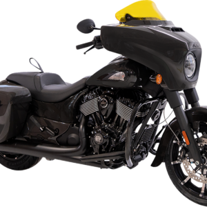 Kolor Flare® Windshield - 10" - Yellow - '14-'26 Indian