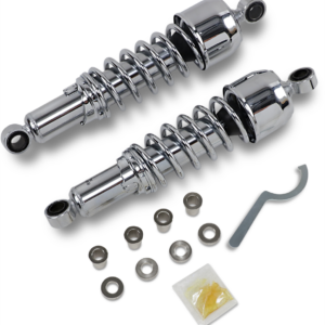 Replacement Shock Absorbers - 12.5" - Chrome