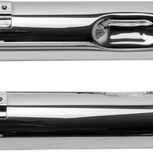4-1/2" MK45 Performance Mufflers - Chrome with Black Tracer