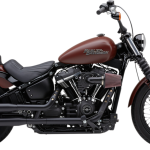 RPT Slip-On Mufflers - 3" - Raven Black - M8 Softail