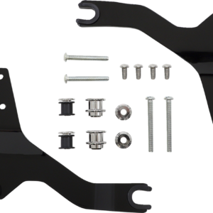 Backrest Kit - 14" - Black - Sportster