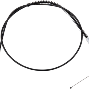 Black Vinyl Throttle Cable - +6" Size - 37-1/2" Length