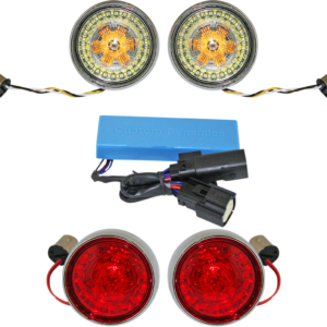 Full Bullet Turn Signal Conversion Kit - Chrome