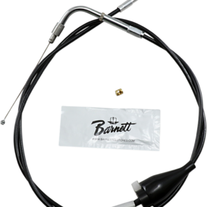 Black Vinyl Idle Cable - Cruise - +6" Size - 31" Length