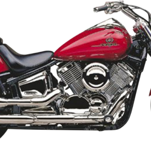 Slashcut Mufflers - Chrome - V-Star 1100