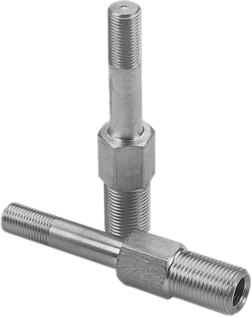 Shock Lowering Kit - Rear - Lowers 1" - Raw Finish