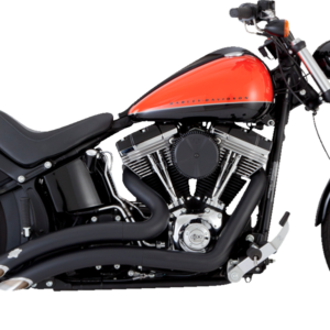 2-into-2 Big Radius Exhaust System - Matte Black
