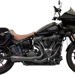 2-into-1 The Ripper Short Road Rage Exhaust System - Black